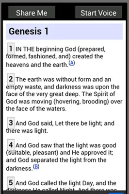 Amplified Bible android App screenshot 0