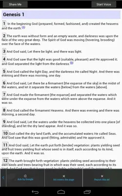 Amplified Bible android App screenshot 3